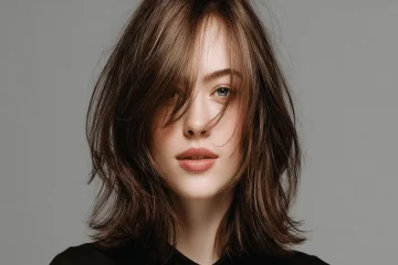 Face Frame Long Layered Hair Front