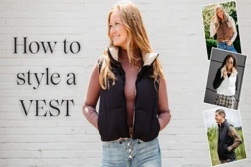 How to Style a Vest